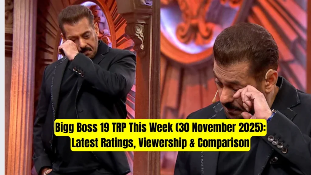 Bigg Boss 19 TRP This Week (30 November 2025)