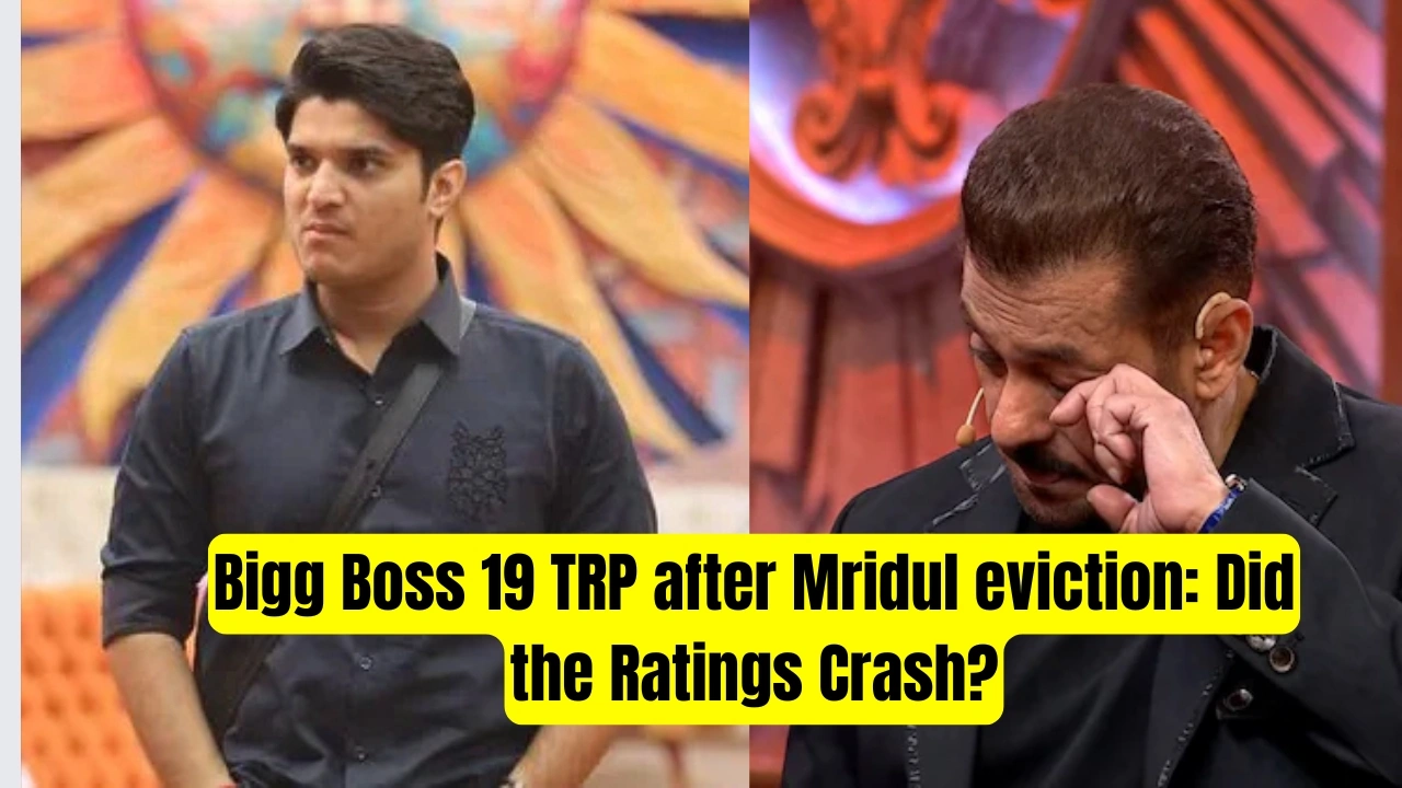 Bigg Boss 19 TRP after Mridul eviction
