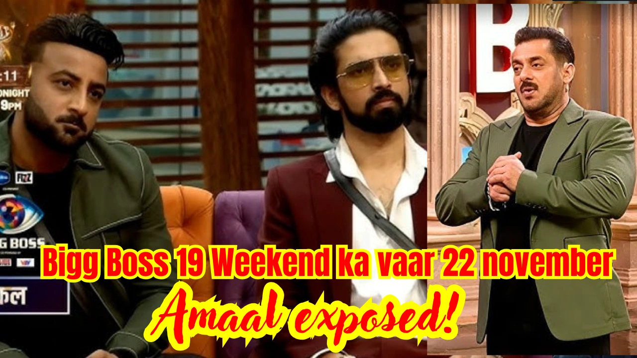 Bigg Boss 19 Weekend ka vaar 22 november