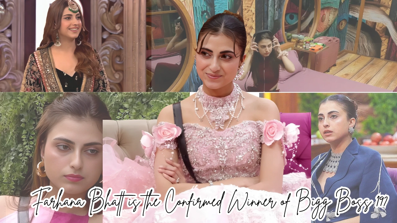 Farhana Bhatt is the Confirmed Winner of Bigg Boss 19?