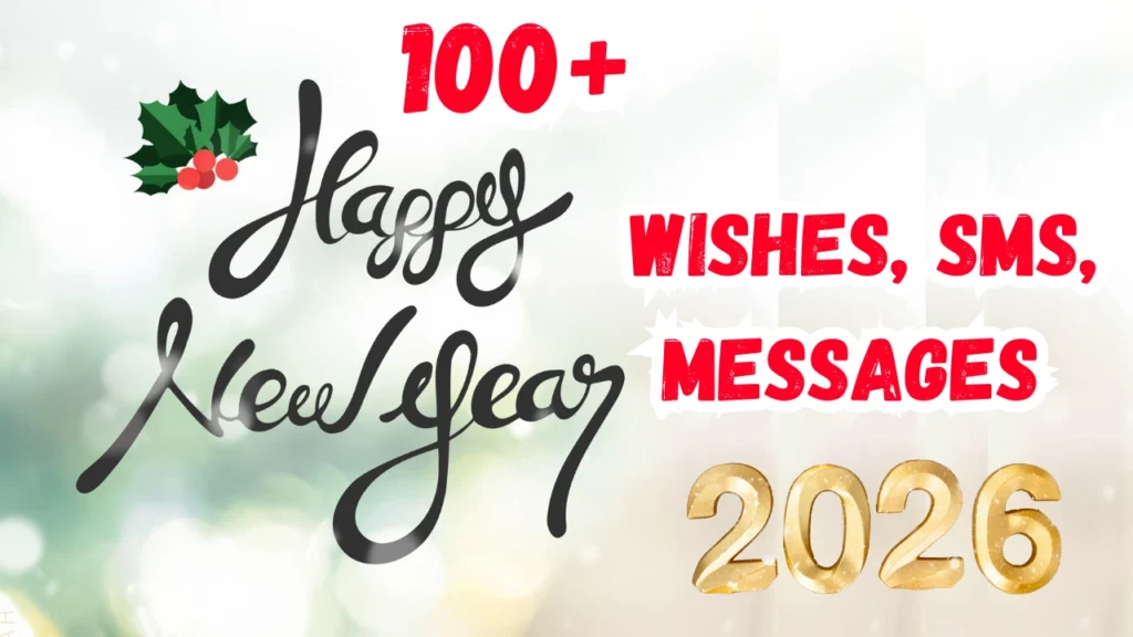 100+ Happy New Year Wishes sms messages 2026