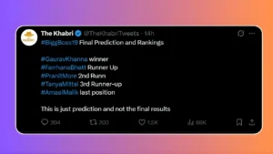 Bigg Boss 19 Winner Prediction