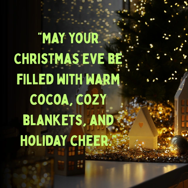 Cheers to Christmas Eve