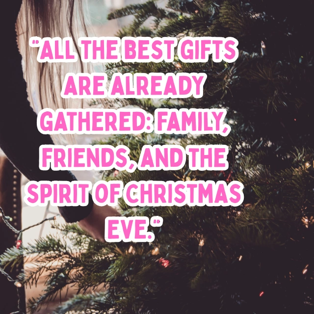 Cheers to Christmas Eve