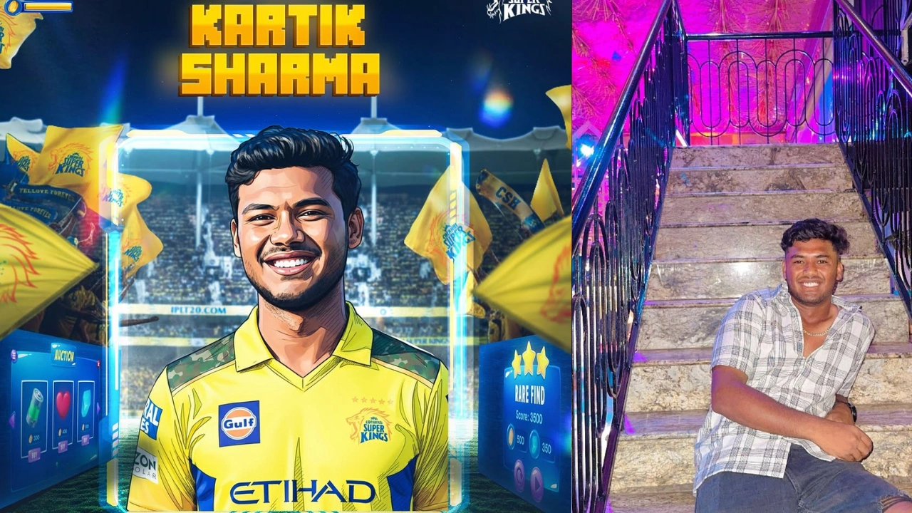 Meet Kartik Sharma Cricket Player Meet Kartik Sharma Cricket Player