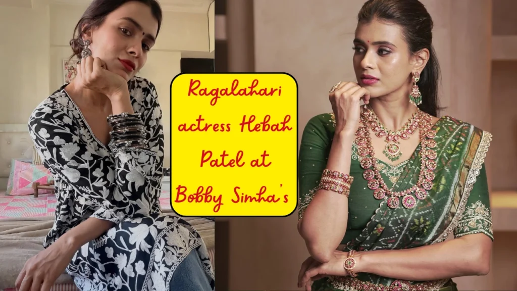 Ragalahari actress Hebah Patel at Bobby Simha’s