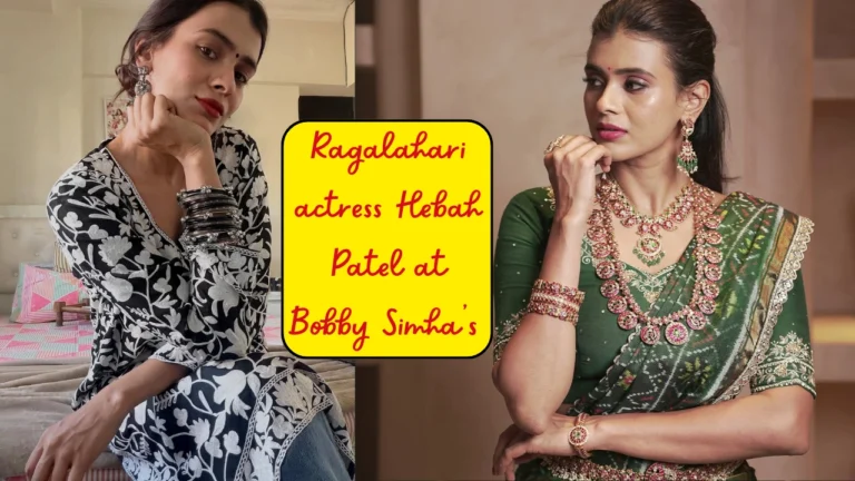 Ragalahari actress Hebah Patel at Bobby Simha’s