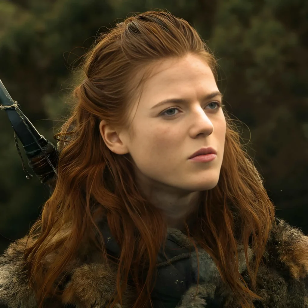 Rose Leslie as ygritte