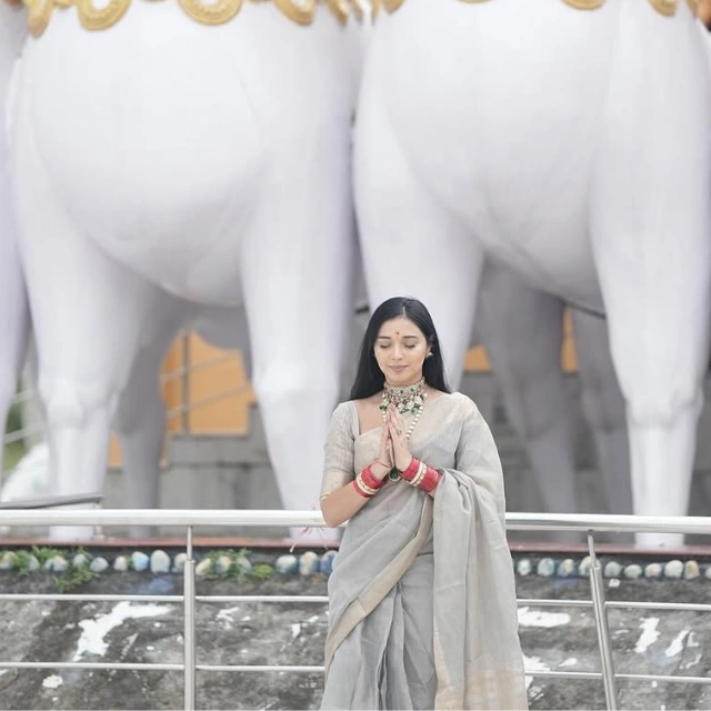  Tanya Mittal Photos in Saree