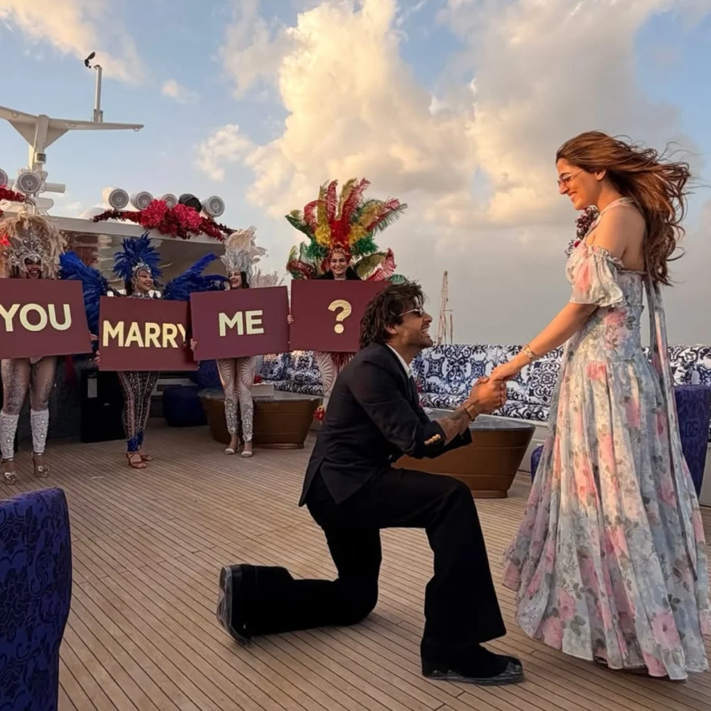 Nupur Sanon sangeet latest stills