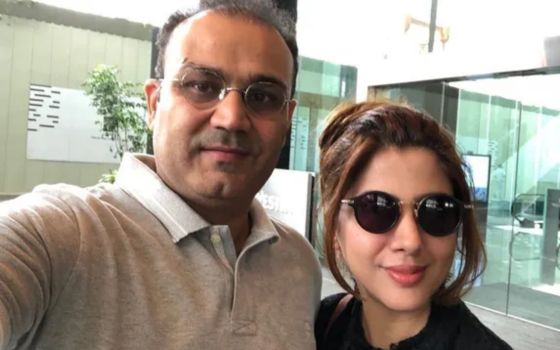 Relationship with Virender Sehwag