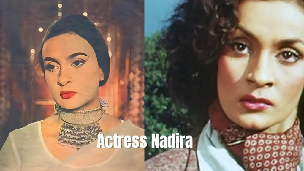 Actress Nadira 