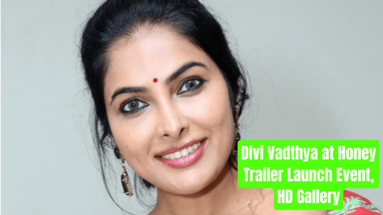 Divi Vadthya at Honey Trailer Launch Event, HD Gallery