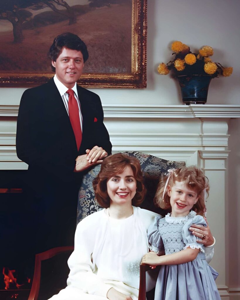 Hillary Clinton Family Photo