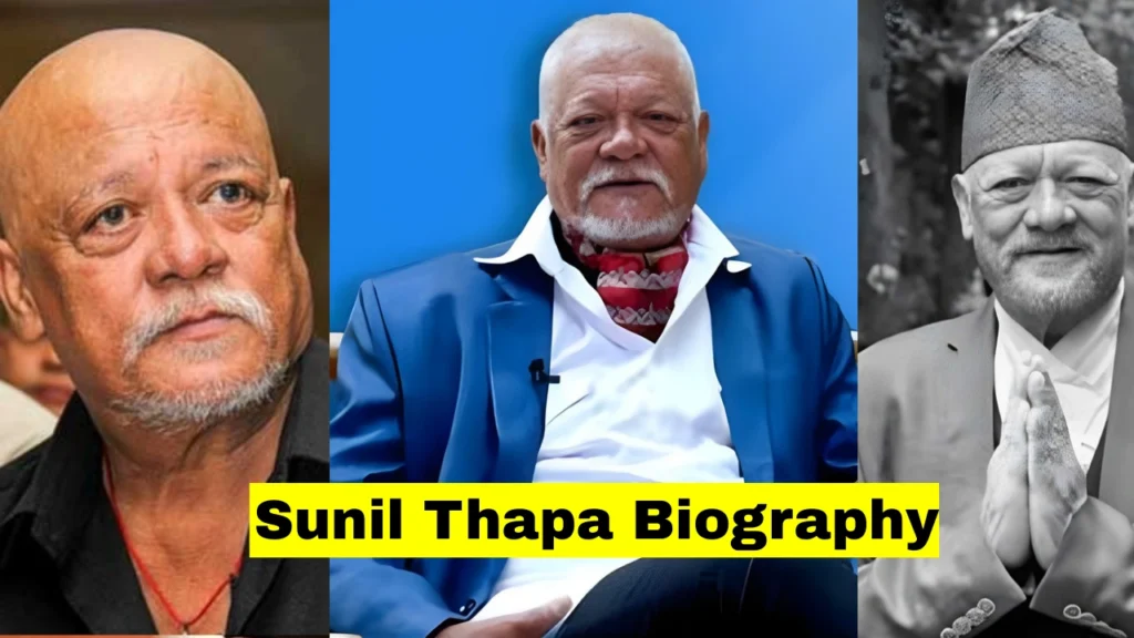 Sunil Thapa Biography