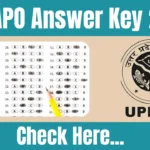 Uttar Pradesh Public Service Commission UP APO Answer Key 2026