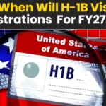 H-1B Visa FY27 Registrations Fall Up to 50%