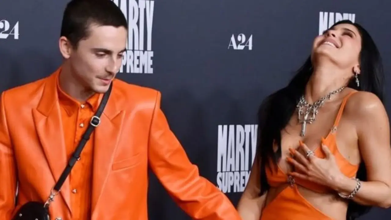 Kylie Jenner and Timothée Chalamet