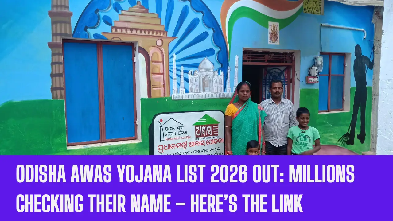 Odisha Awas Yojana List 2026 Out