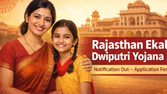Rajasthan Ekal Dwiputri Yojana 2026-4 Rajasthan Ekal Dwiputri Yojana 2026