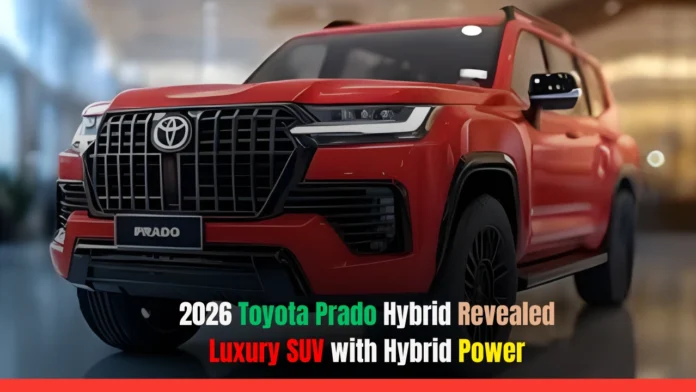 2026 Toyota Prado Hybrid Revealed Luxury SUV with Hybrid Power