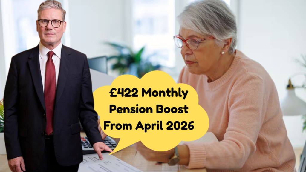 £422 Monthly Pension Boost From April 2026