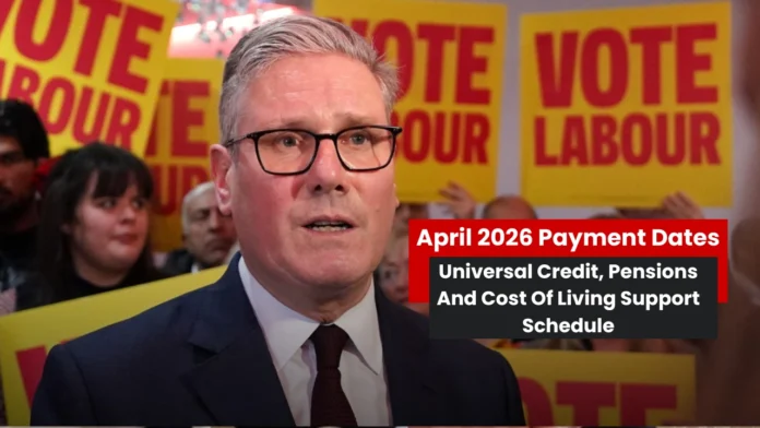 April 2026 Payment Dates
