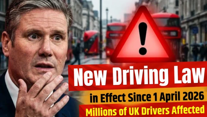 New Driving Law in Effect Since 1 April 2026