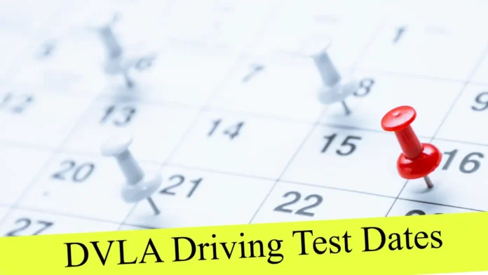 DVLA Driving Test Dates