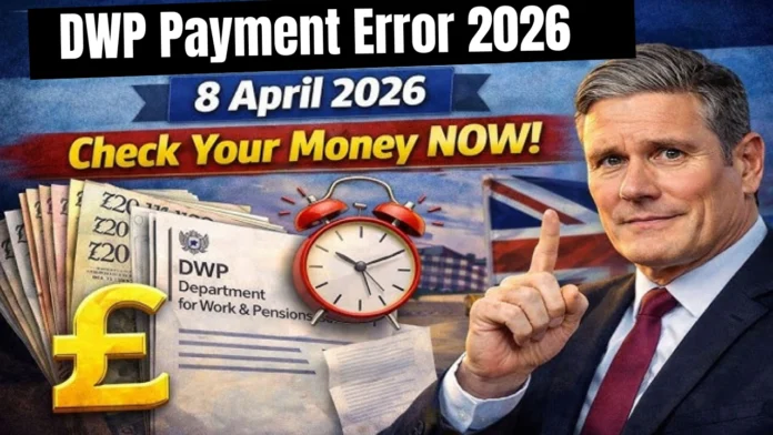 DWP Payment Error 2026