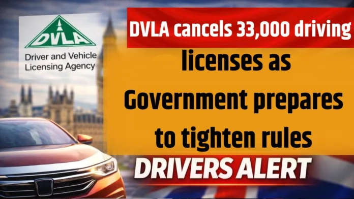 DVLA driving licence cancellation 