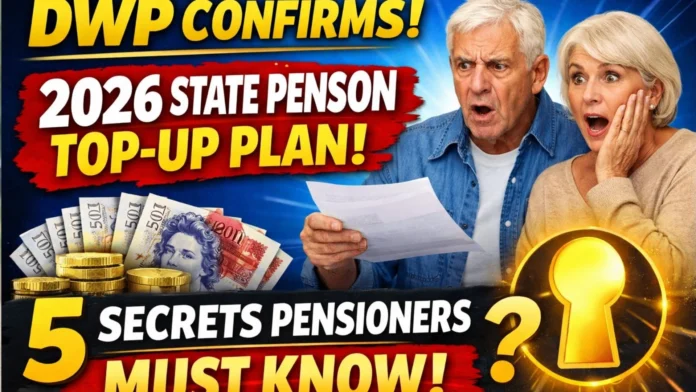 DWP Confirms 2026 State Pension Top-Up Plan