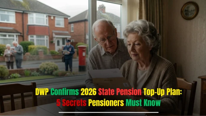 DWP Confirms 2026 State Pension Top-Up Plan