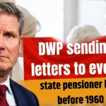 DWP sending letters to every state pensioner born before 1960