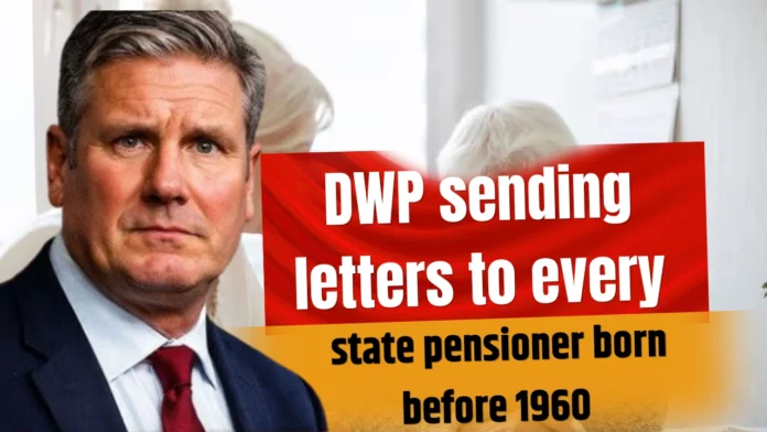 DWP sending letters to every state pensioner born before 1960
