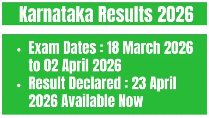 Karnataka Results 2026