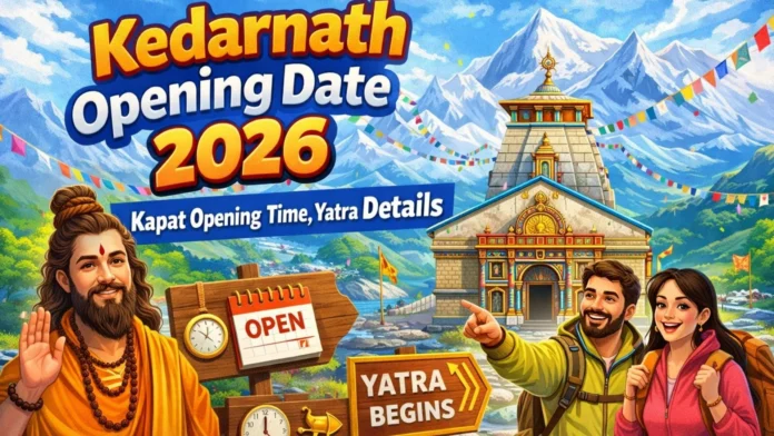 Kedarnath Opening Date 2026