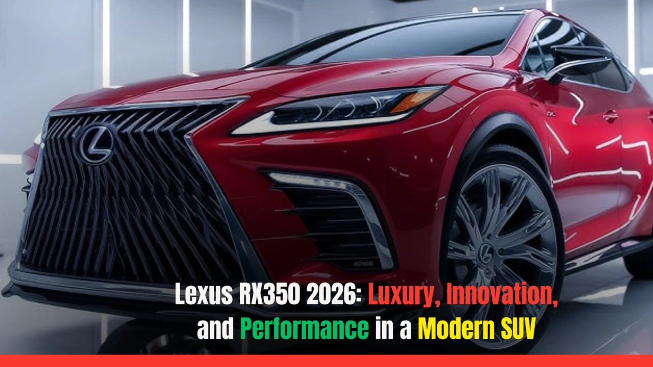 Lexus RX350 2026:
