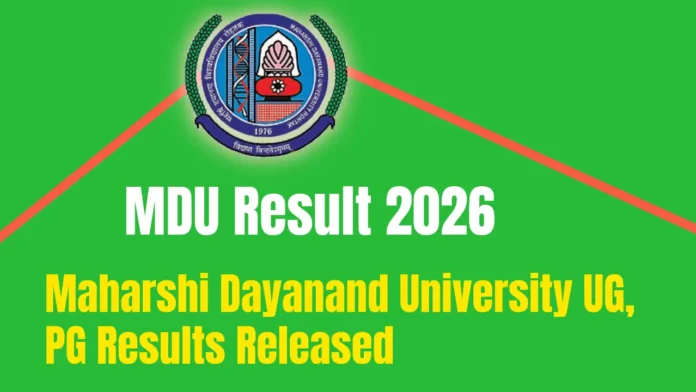 MDU Result 2026