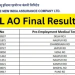 NIACL AO Final Result 2026: Download Merit List PDF at newindia.co.in