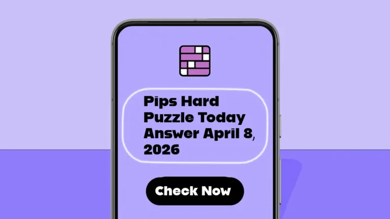 Pips Hard Puzzle Today Answer April 8, 2026