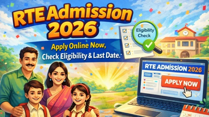 RTE Admission 2026: Apply Online Now, Check Eligibility & Last Date