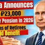 Russia Announces New ₽23,000 Monthly Pension in 2026 – Millions of Retirees Could Benefit