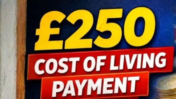 UK £250 Cost of Living Support 2026