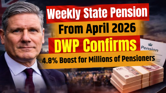 Weekly State Pension From April 2026