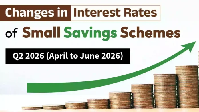 small savings schemes interest rates