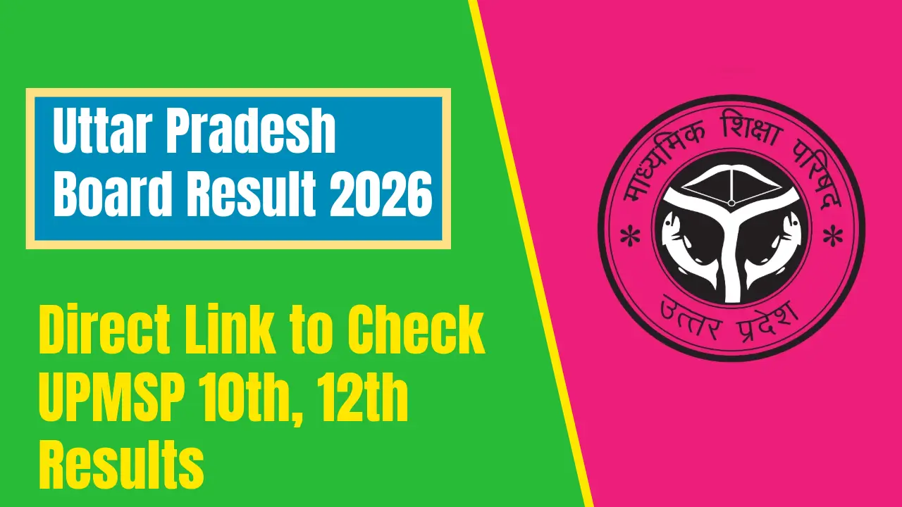 upbord.nic.in Result 2026