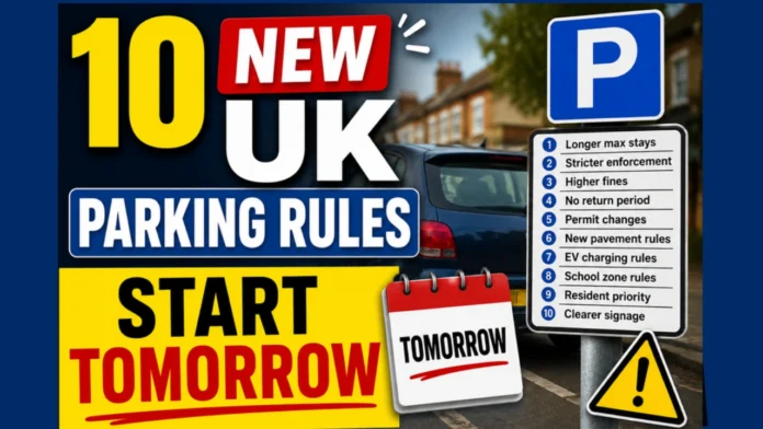 10 New UK Parking Rules Start TOMORROW