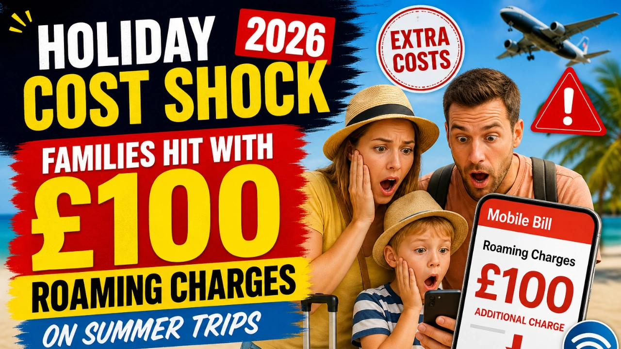 £100 Roaming Charges on Summer Trips