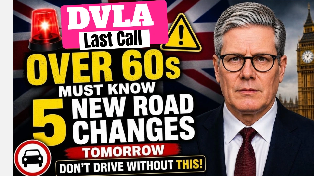 5 New Road Rules Tomorrow That Could BAN Over 60s From Driving Forever
